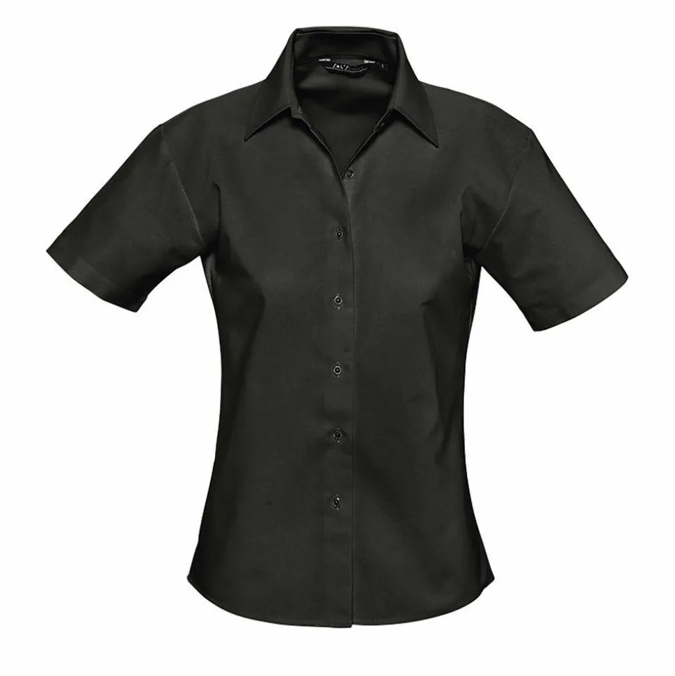 SOL'S 16030 - Elite Chemise Femme Oxford Manches Courtes