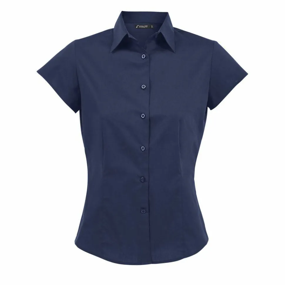 SOL'S 17020 - Excess Chemise Femme Stretch Manches Courtes