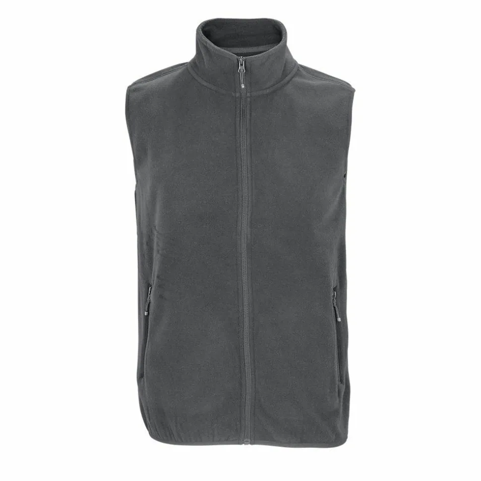 SOL'S 03822 - Factor Bw Veste Micropolaire Zippée Sans Manche Unisexe