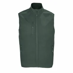 SOL'S 03825 - Falcon Bw Men Veste Homme Zippée Softshell Sans Manche