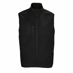 SOL'S 03825 - Falcon Bw Men Veste Homme Zippée Softshell Sans Manche
