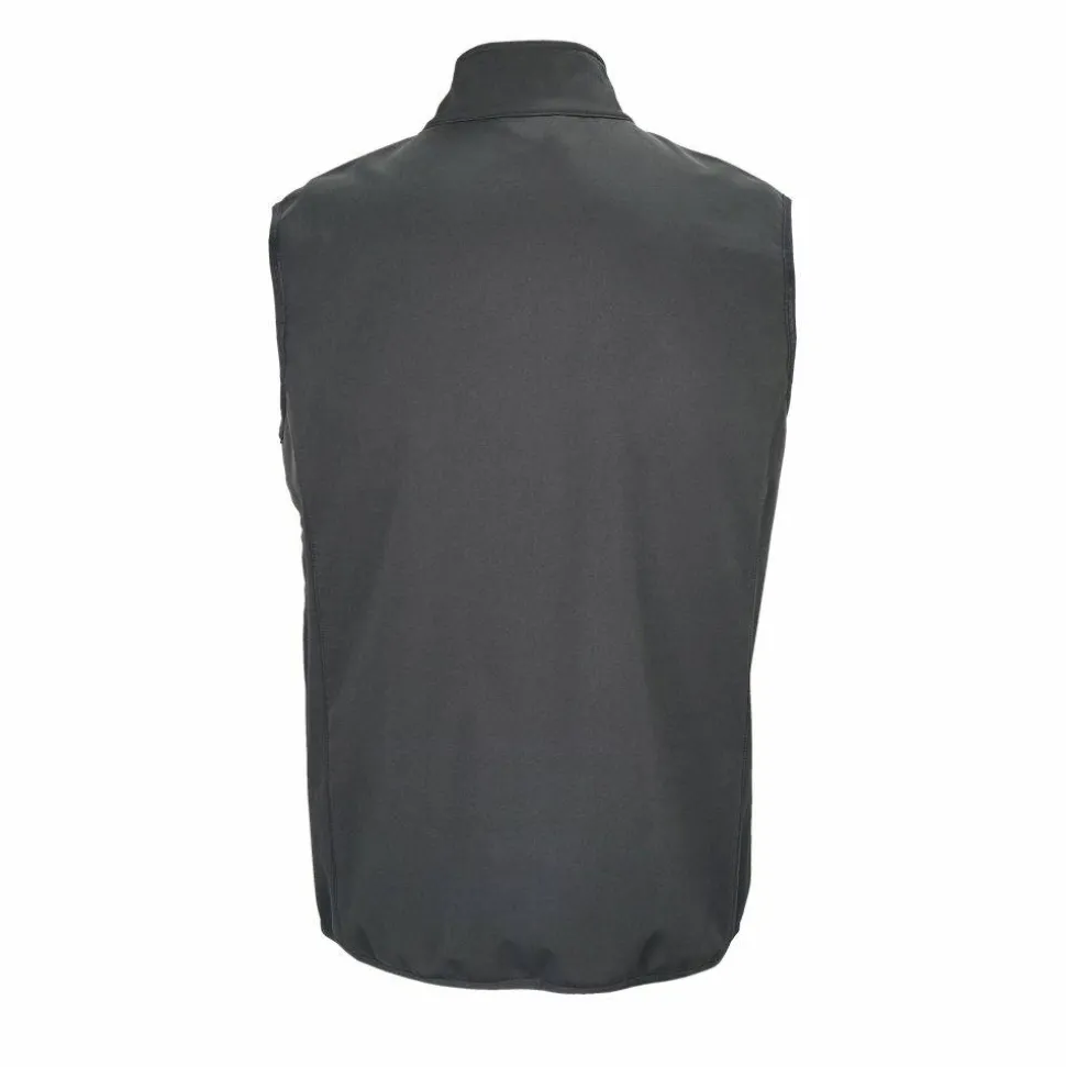 SOL'S 03825 - Falcon Bw Men Veste Homme Zippée Softshell Sans Manche