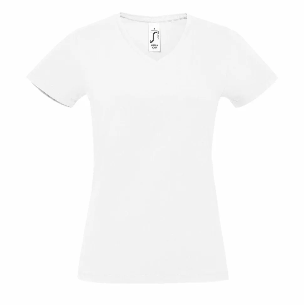 SOL'S 02941 - Imperial V Women Tee Shirt Femme Col “V”