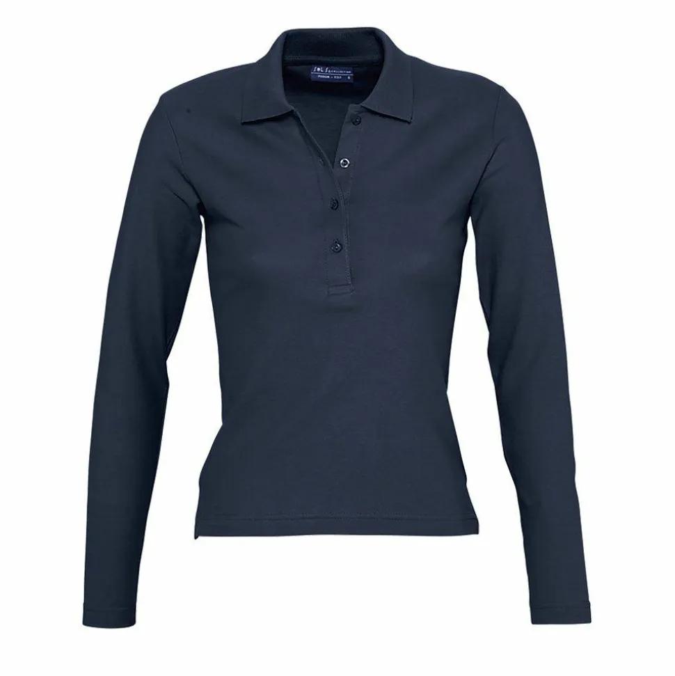 SOL'S 11317 - Élégance Féminine Polo à Manches Longues