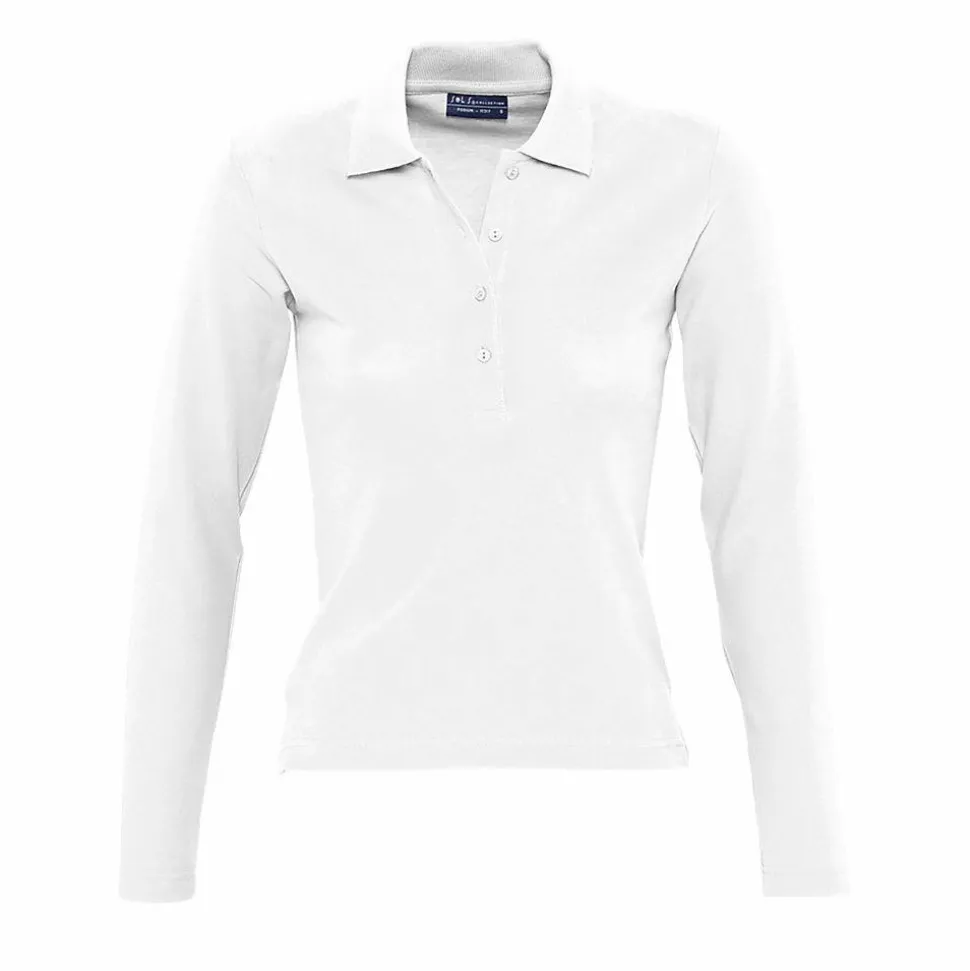 SOL'S 11317 - Élégance Féminine Polo à Manches Longues