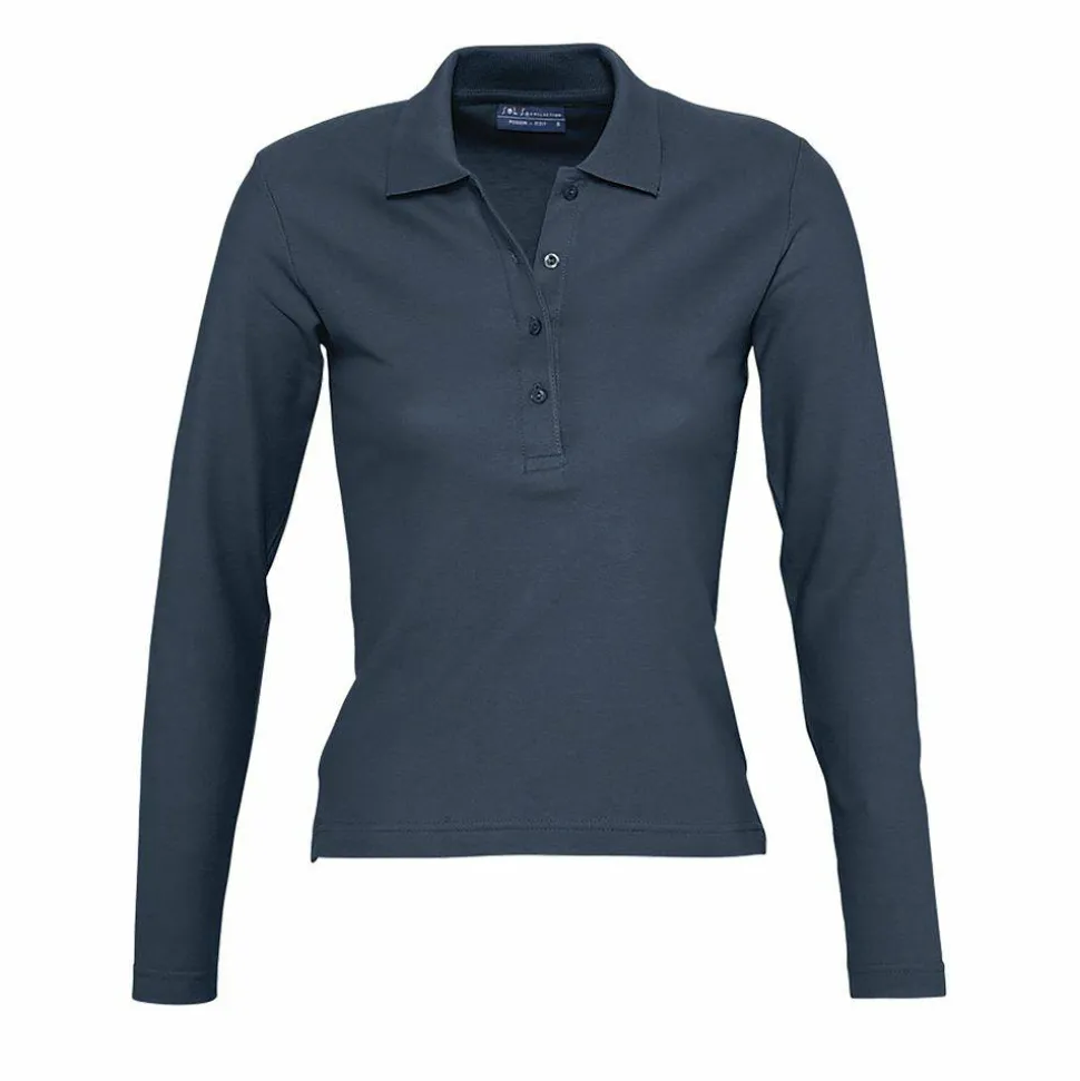SOL'S 11317 - Élégance Féminine Polo à Manches Longues