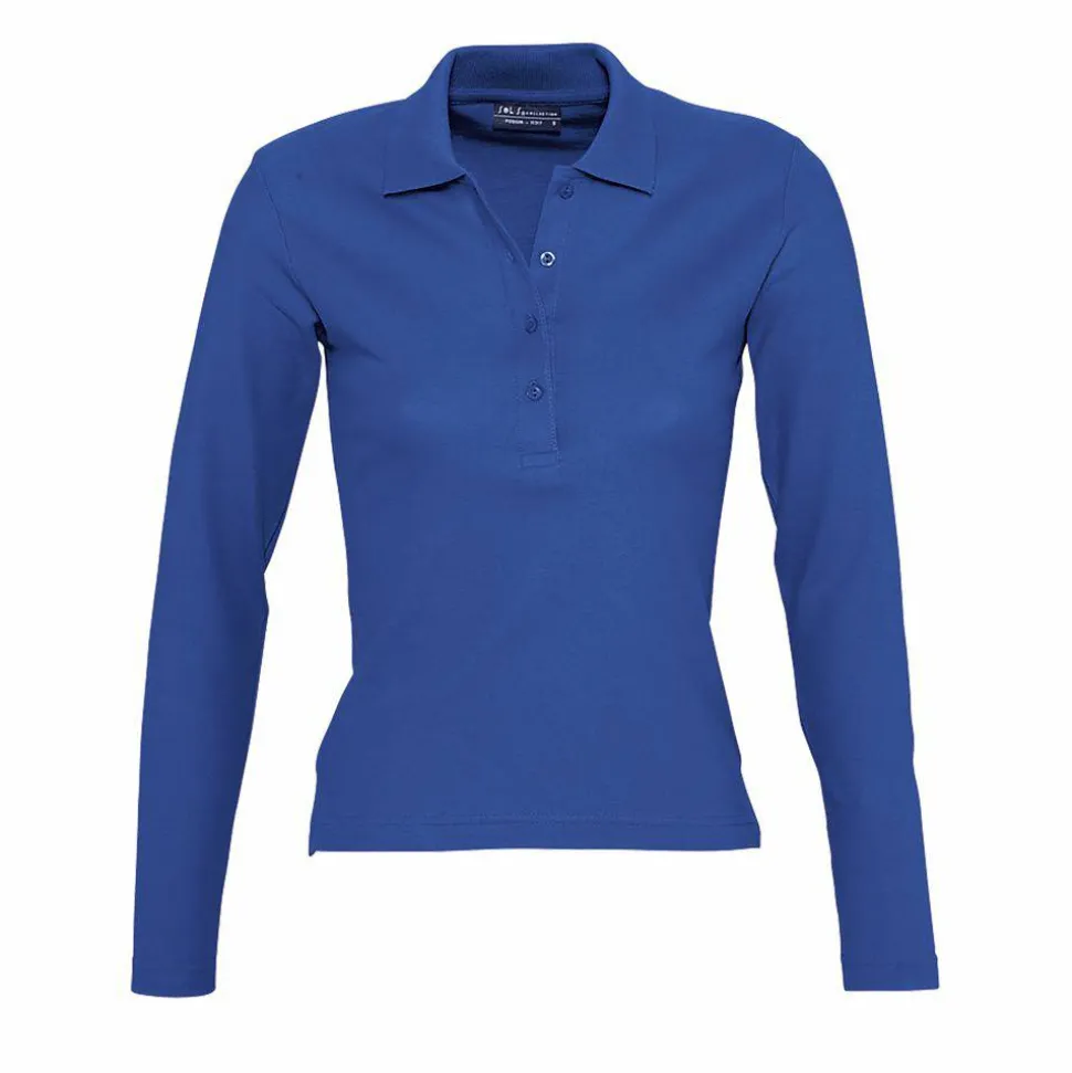 SOL'S 11317 - Élégance Féminine Polo à Manches Longues