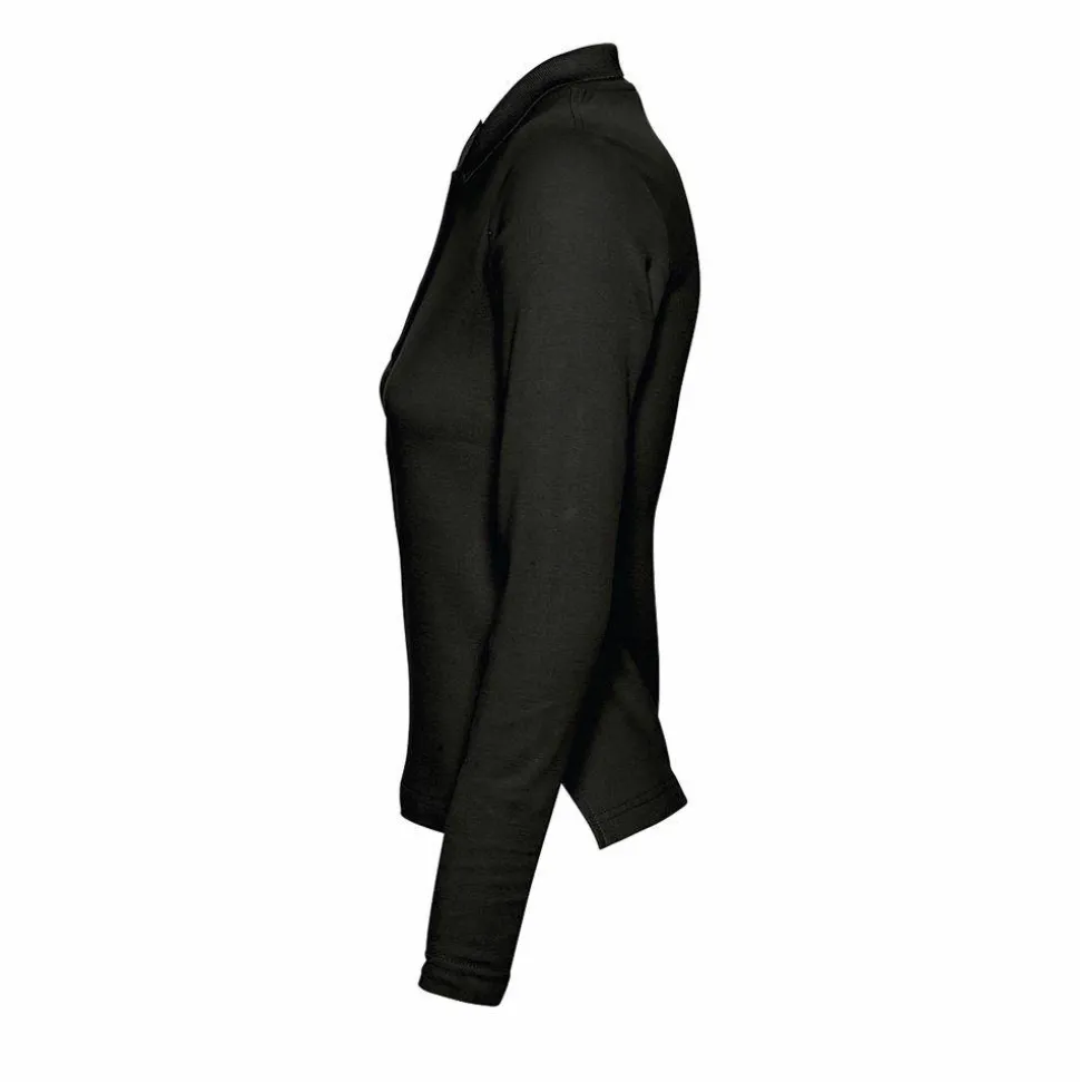 SOL'S 11317 - Élégance Féminine Polo à Manches Longues