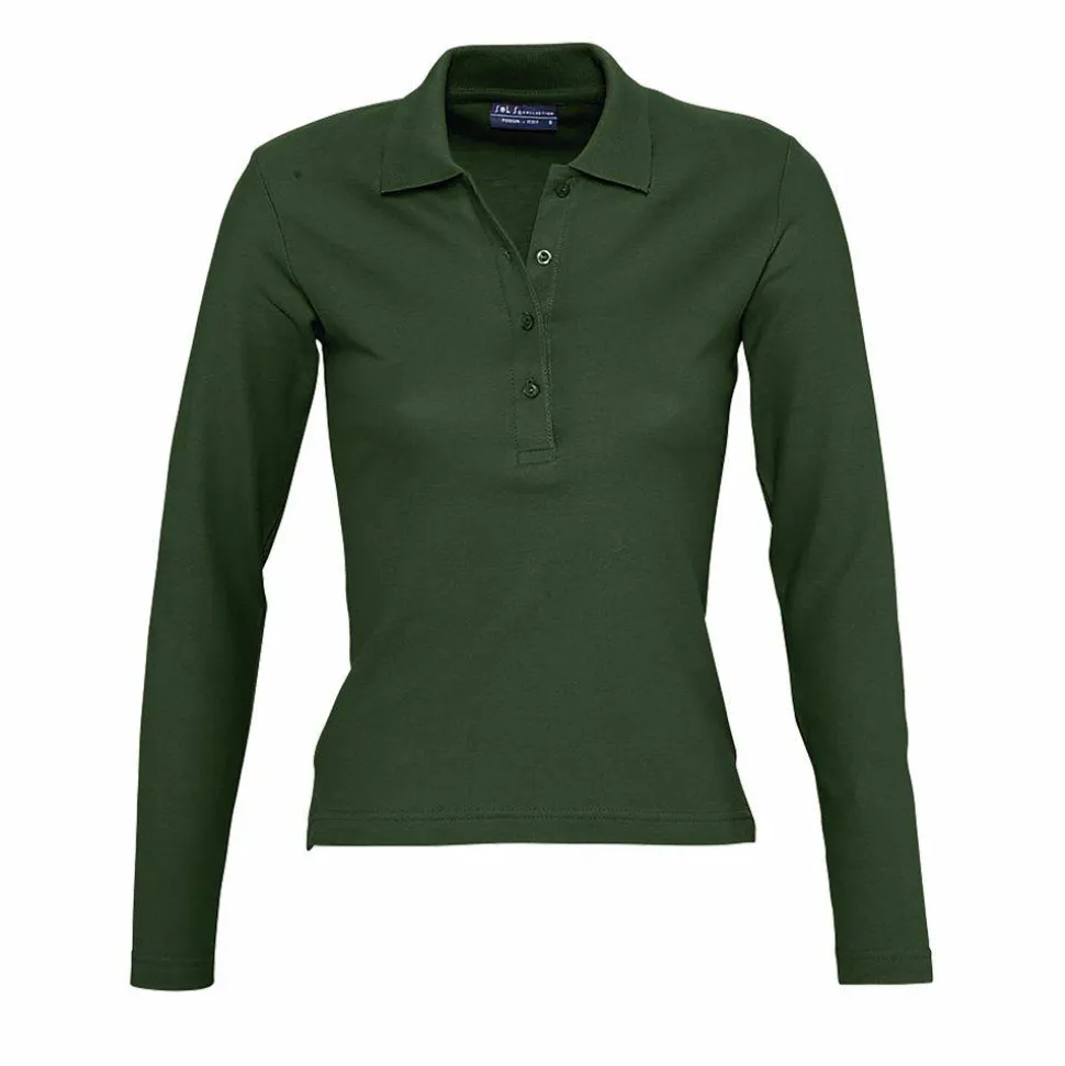 SOL'S 11317 - Élégance Féminine Polo à Manches Longues