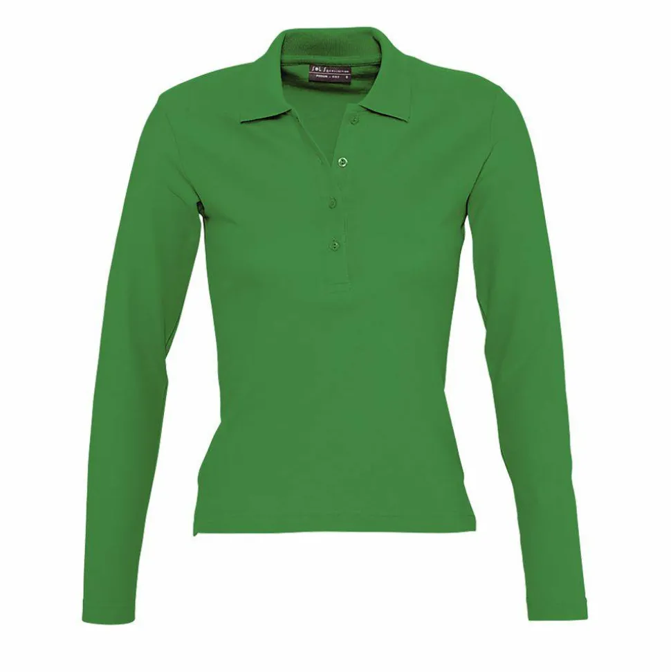 SOL'S 11317 - Élégance Féminine Polo à Manches Longues