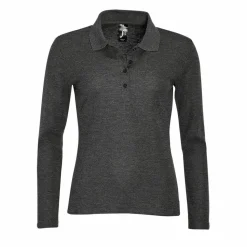 SOL'S 11317 - Élégance Féminine Polo à Manches Longues