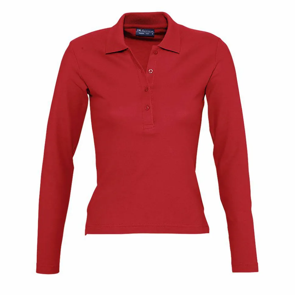 SOL'S 11317 - Élégance Féminine Polo à Manches Longues