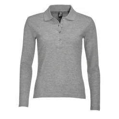 SOL'S 11317 - Élégance Féminine Polo à Manches Longues