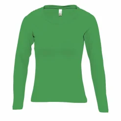 SOL'S 11425 - MAJESTIC Tee Shirt Femme Col Rond Manches Longues