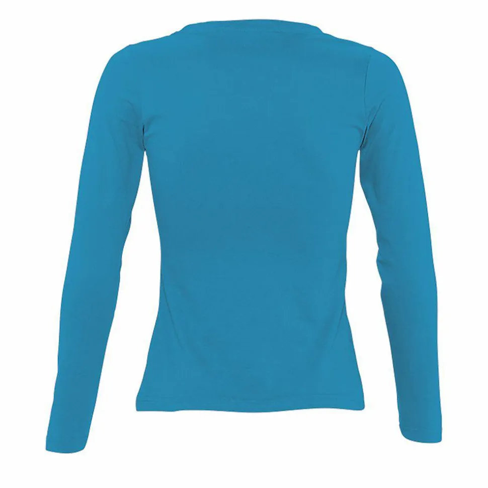 SOL'S 11425 - MAJESTIC Tee Shirt Femme Col Rond Manches Longues