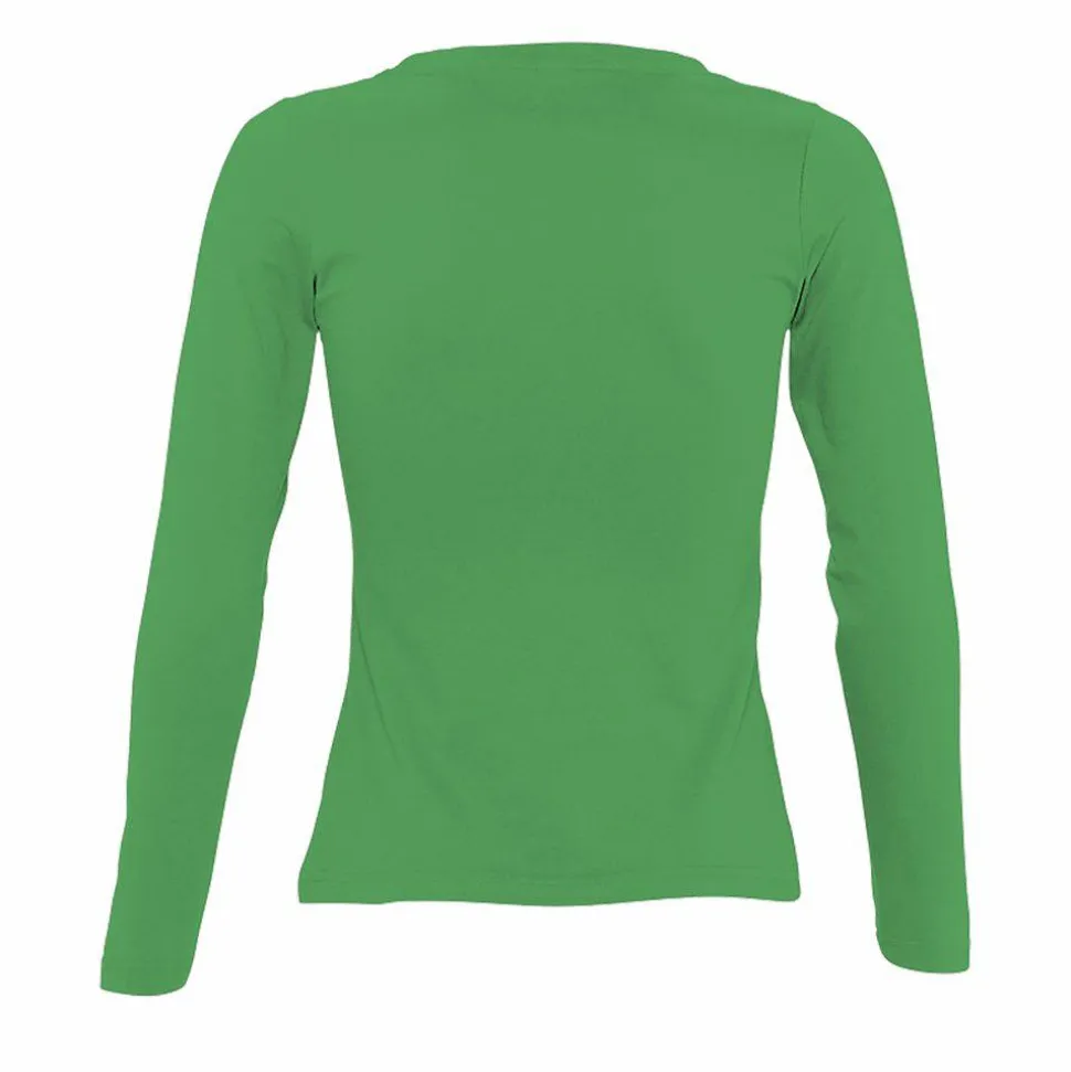 SOL'S 11425 - MAJESTIC Tee Shirt Femme Col Rond Manches Longues