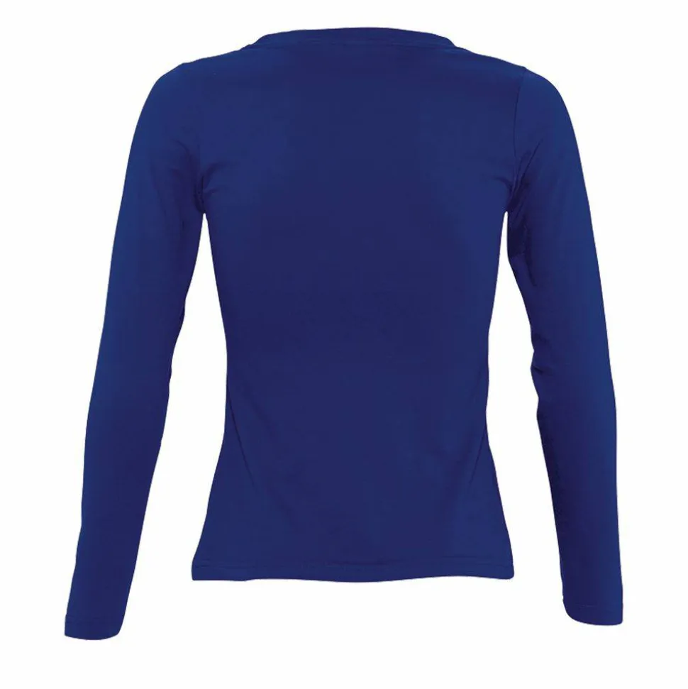 SOL'S 11425 - MAJESTIC Tee Shirt Femme Col Rond Manches Longues