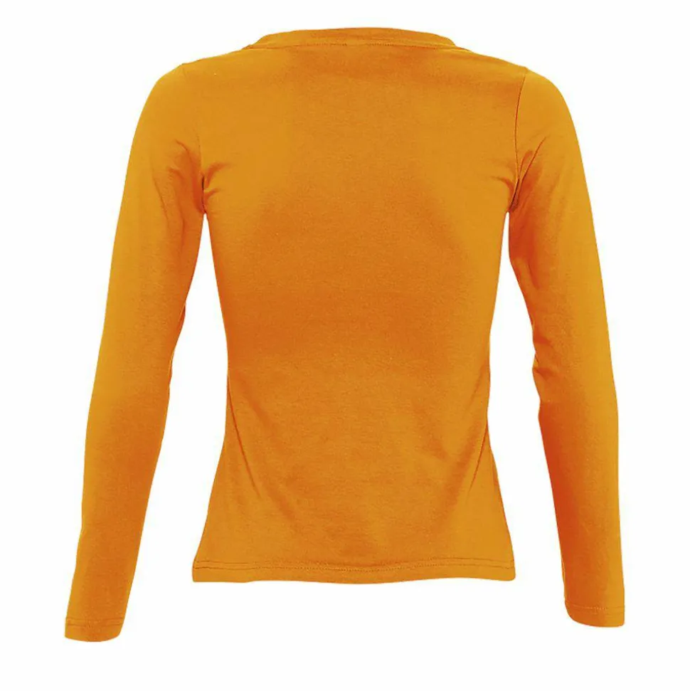 SOL'S 11425 - MAJESTIC Tee Shirt Femme Col Rond Manches Longues