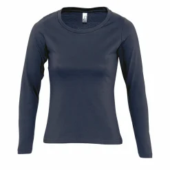 SOL'S 11425 - MAJESTIC Tee Shirt Femme Col Rond Manches Longues