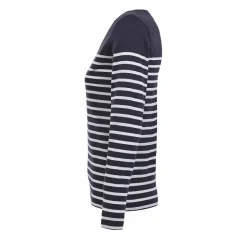 SOL'S 03100 - Matelot Lsl Women Tee Shirt Femme Manches Longues Rayé