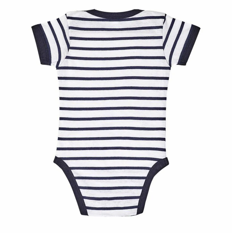 SOL'S 01401 - MILES BABY Body Bébé Rayé