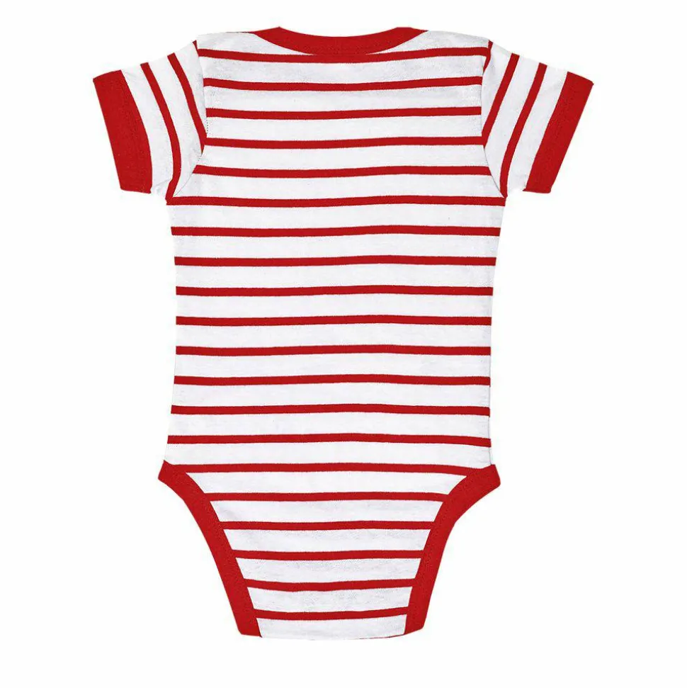 SOL'S 01401 - MILES BABY Body Bébé Rayé