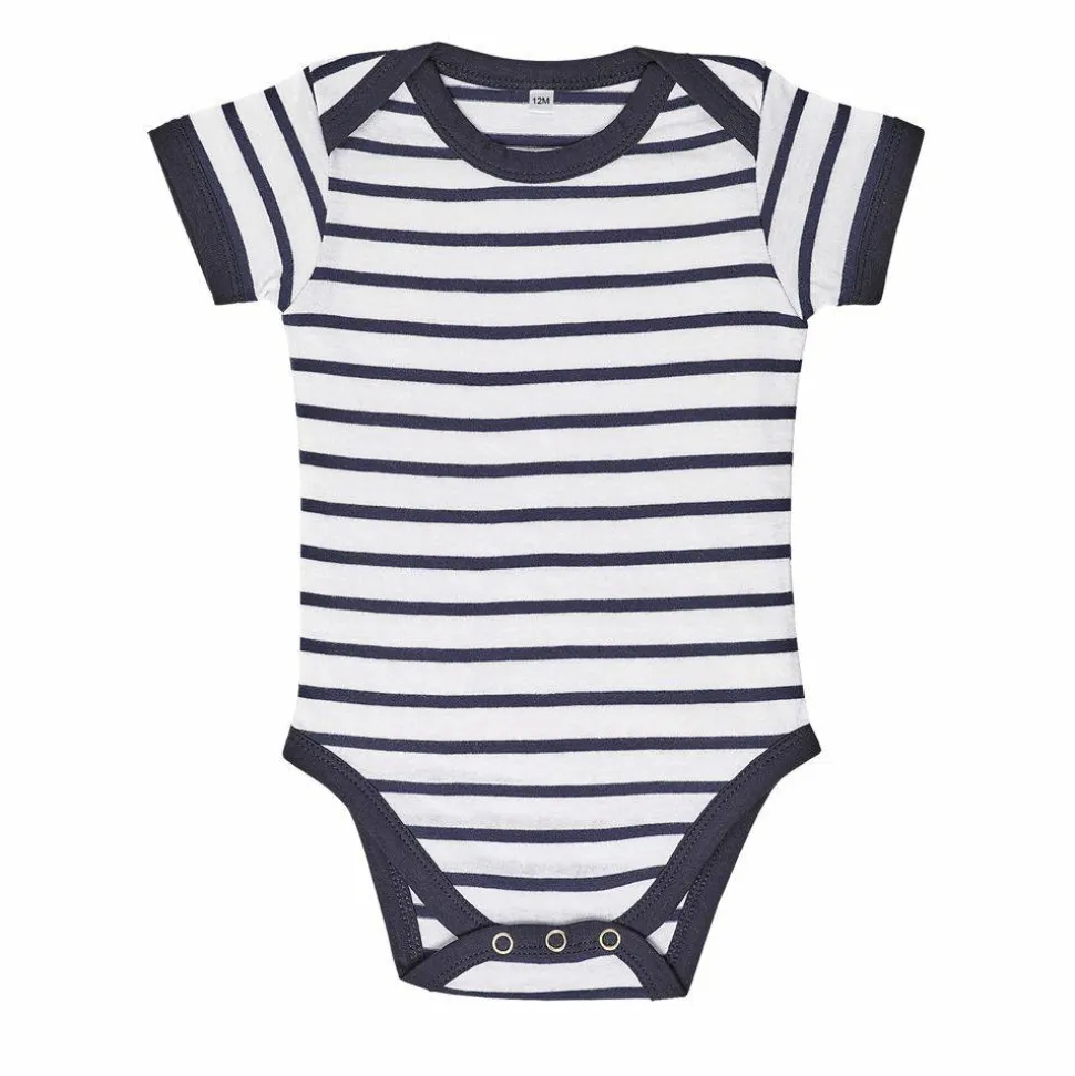 SOL'S 01401 - MILES BABY Body Bébé Rayé