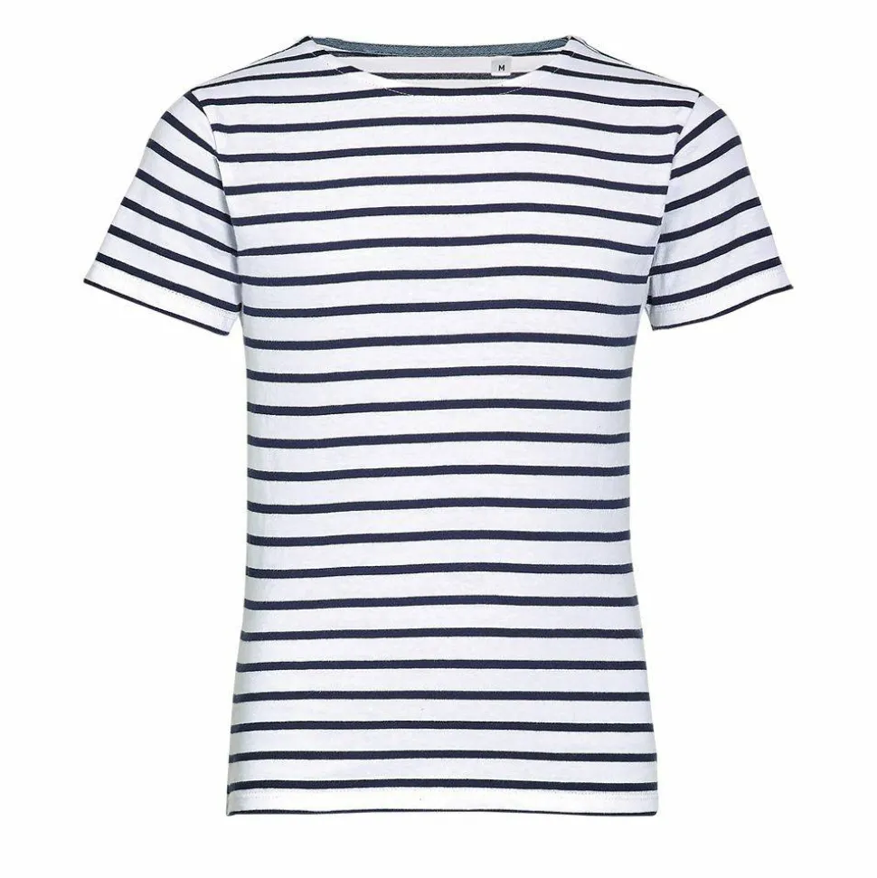 SOL'S 01400 - MILES KIDS Tee Shirt Enfant Col Rond Rayé