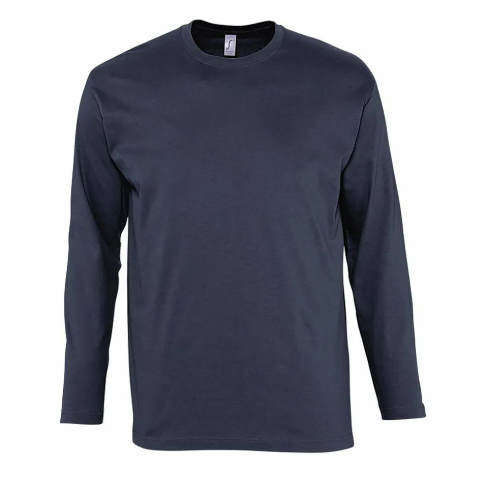 SOL'S 11420 - MONARCH Tee Shirt Homme Col Rond Manches Longues