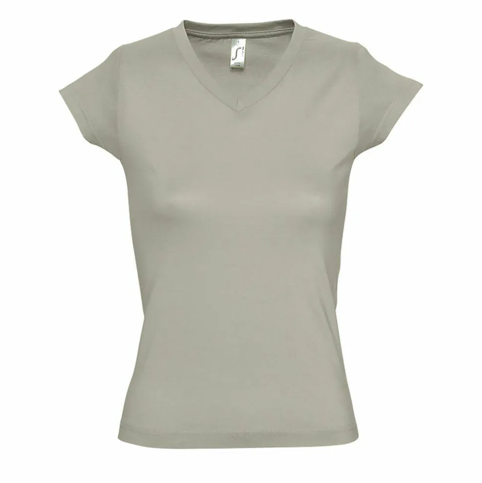 SOL'S 11388 - MOON Tee Shirt Femme Col “V”