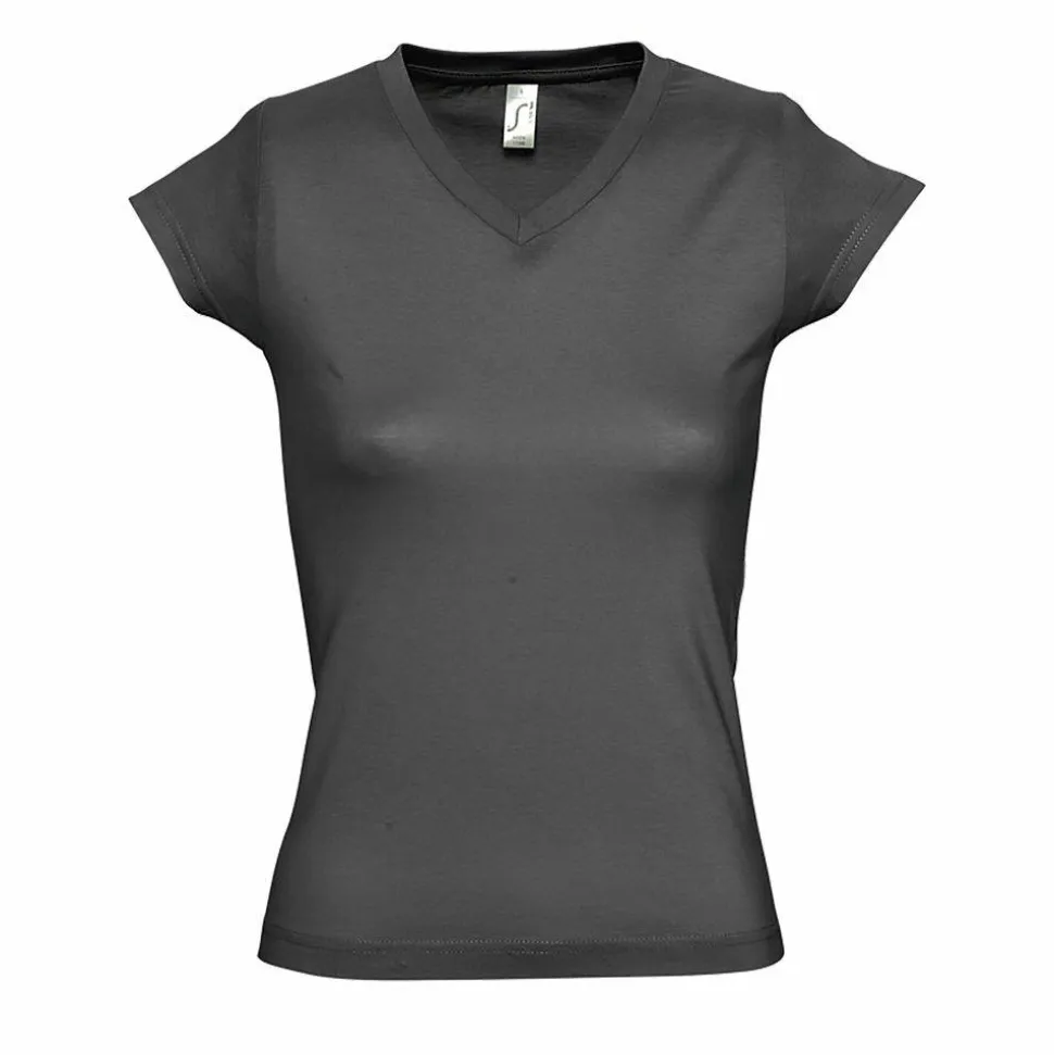 SOL'S 11388 - MOON Tee Shirt Femme Col “V”