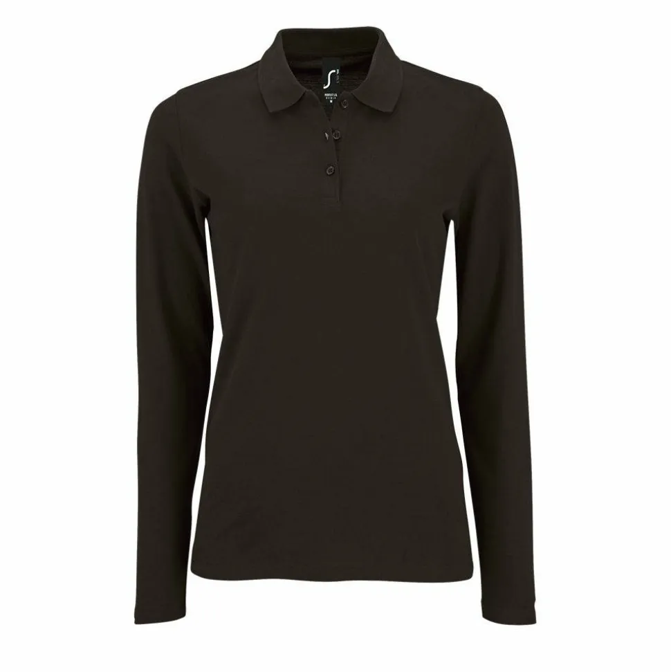 SOL'S 02083 - Perfect Lsl Women Polo Piqué Manches Longues Femme
