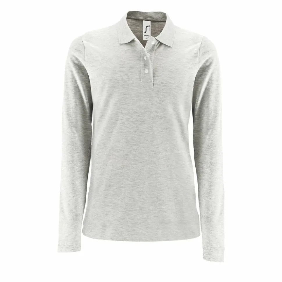 SOL'S 02083 - Perfect Lsl Women Polo Piqué Manches Longues Femme