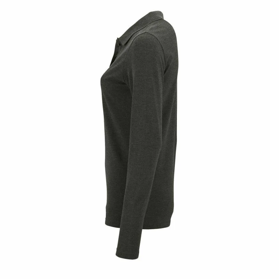 SOL'S 02083 - Perfect Lsl Women Polo Piqué Manches Longues Femme