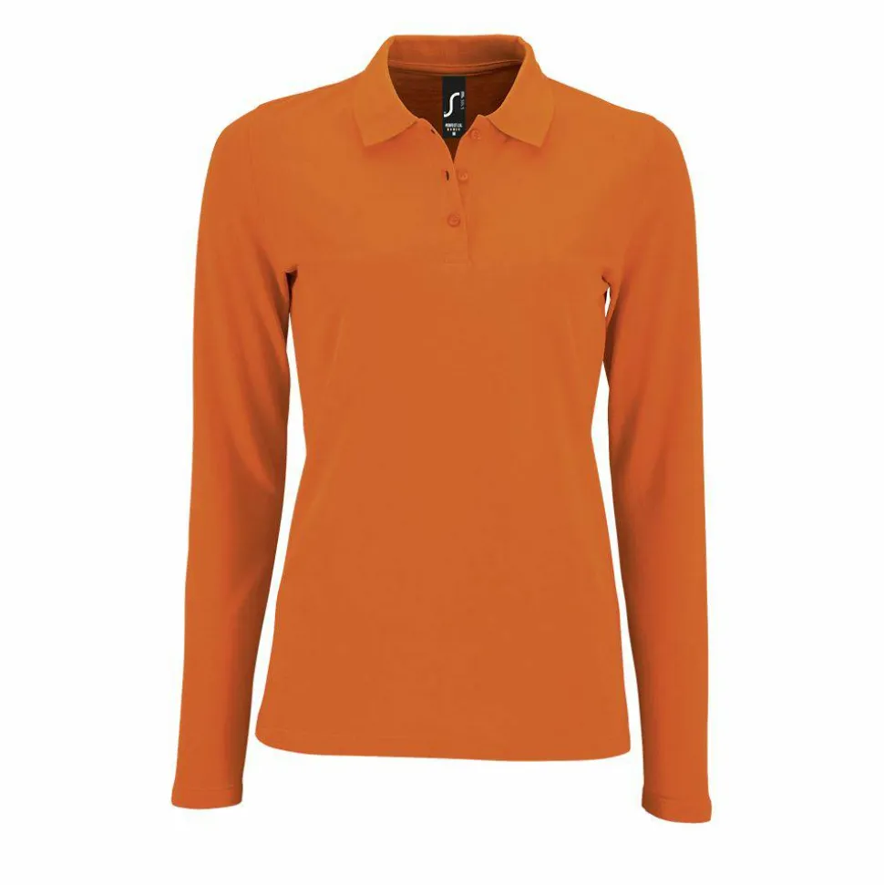 SOL'S 02083 - Perfect Lsl Women Polo Piqué Manches Longues Femme