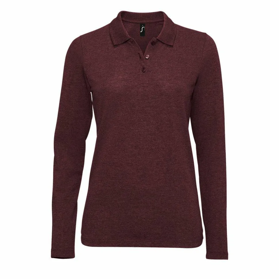 SOL'S 02083 - Perfect Lsl Women Polo Piqué Manches Longues Femme