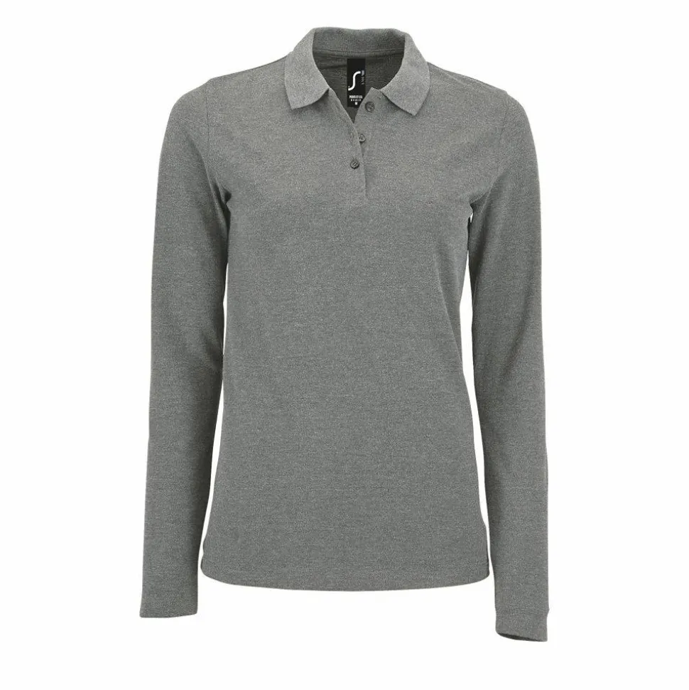 SOL'S 02083 - Perfect Lsl Women Polo Piqué Manches Longues Femme
