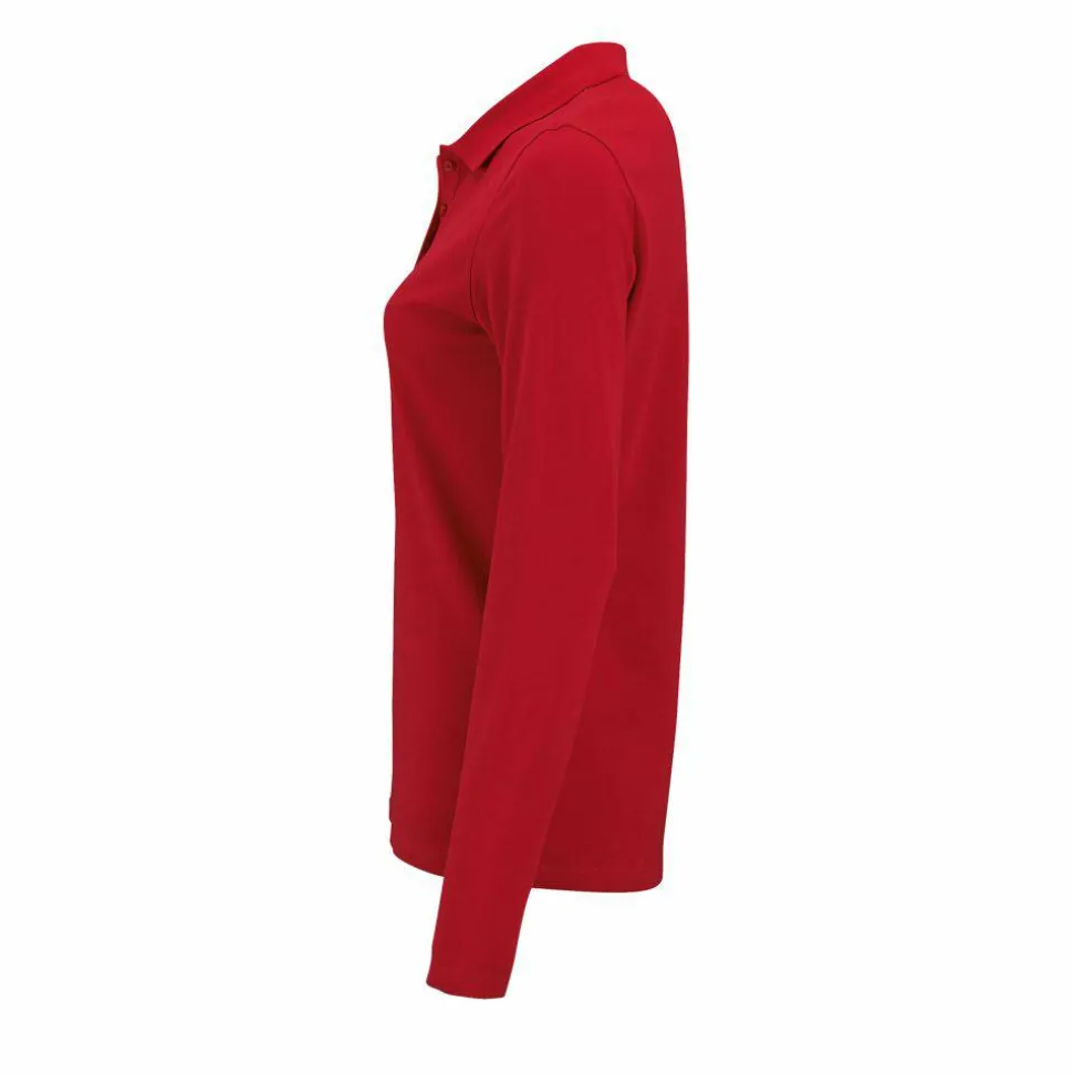 SOL'S 02083 - Perfect Lsl Women Polo Piqué Manches Longues Femme