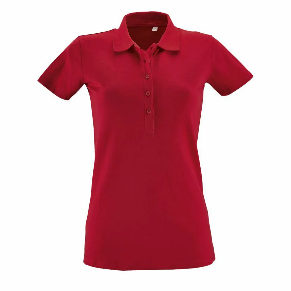 SOL'S 01709 - PHOENIX WOMEN Polo Coton élasthanne Femme