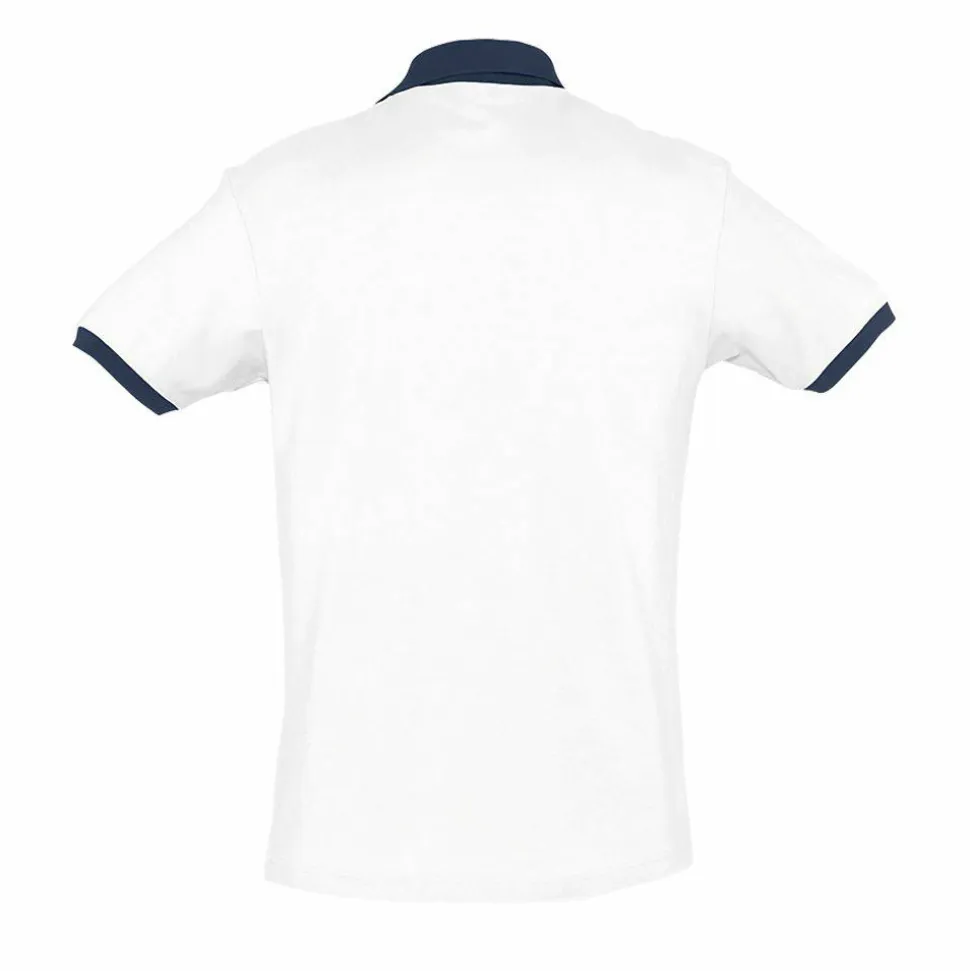 SOL'S 11369 - Polo Bicolore Unisexe Élégant et Confortable