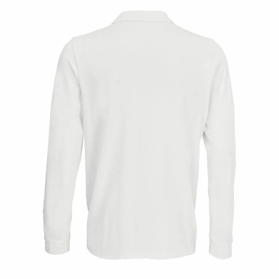 SOL'S 03983 - Prime Lsl Polo Unisexe Manche Longue Polycoton