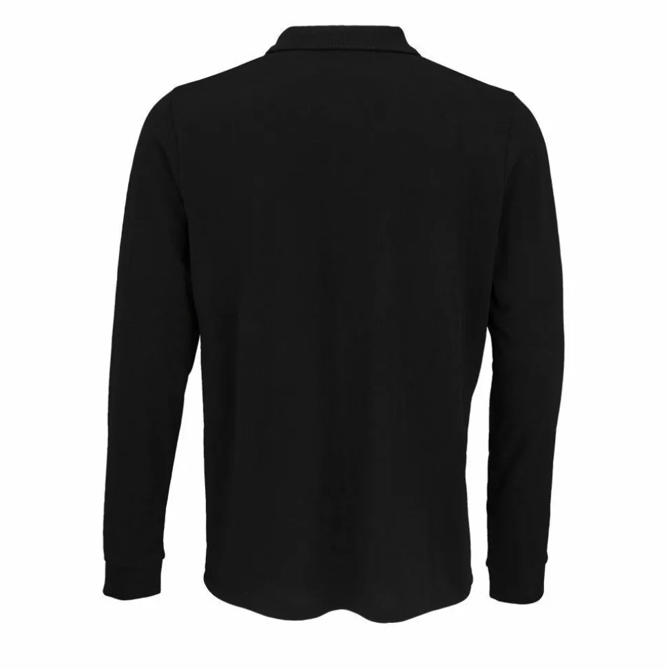 SOL'S 03983 - Prime Lsl Polo Unisexe Manche Longue Polycoton