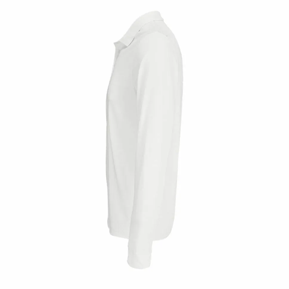 SOL'S 03983 - Prime Lsl Polo Unisexe Manche Longue Polycoton