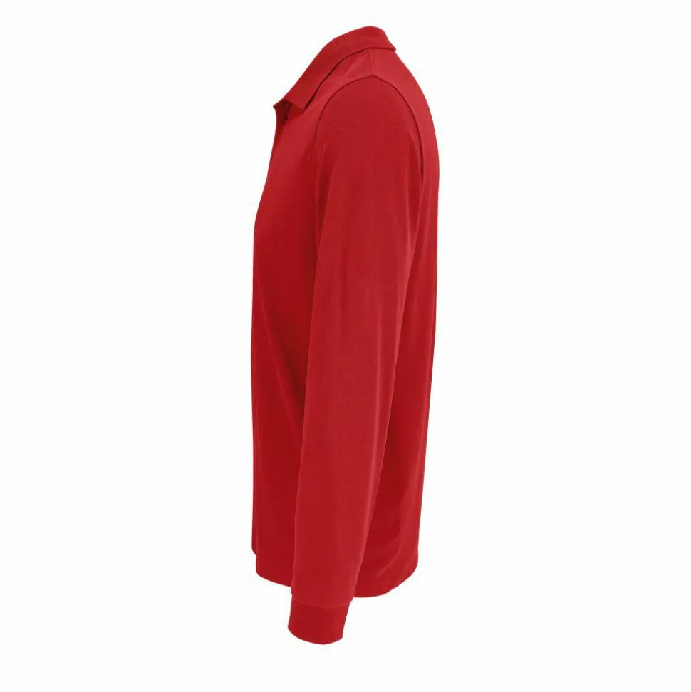 SOL'S 03983 - Prime Lsl Polo Unisexe Manche Longue Polycoton