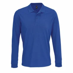 SOL'S 03983 - Prime Lsl Polo Unisexe Manche Longue Polycoton