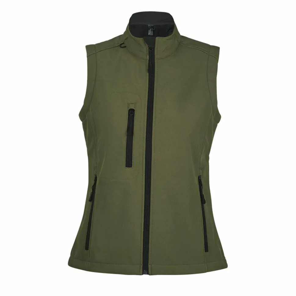 SOL'S 46801 - RALLYE WOMEN Softshell Femme Sans Manches