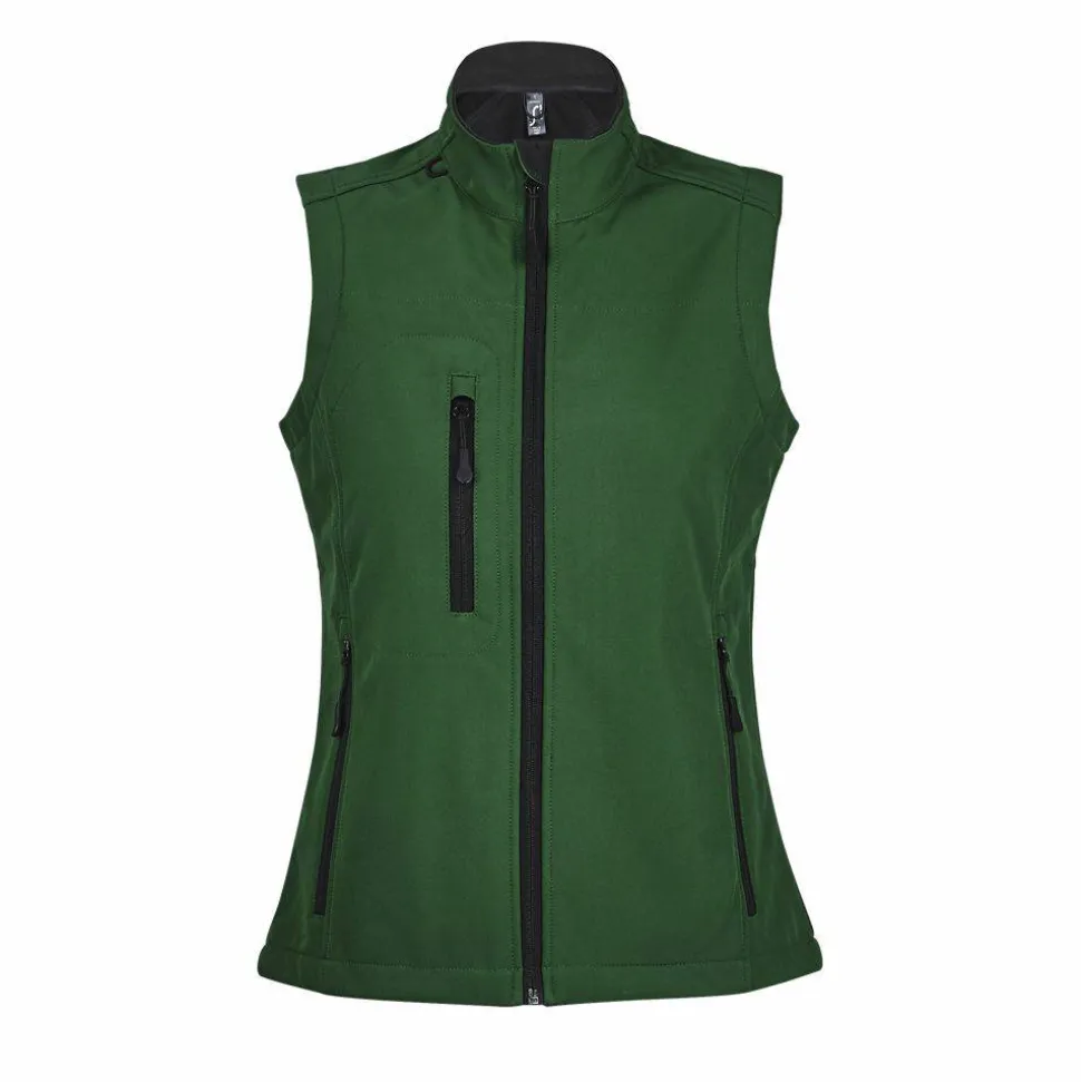SOL'S 46801 - RALLYE WOMEN Softshell Femme Sans Manches