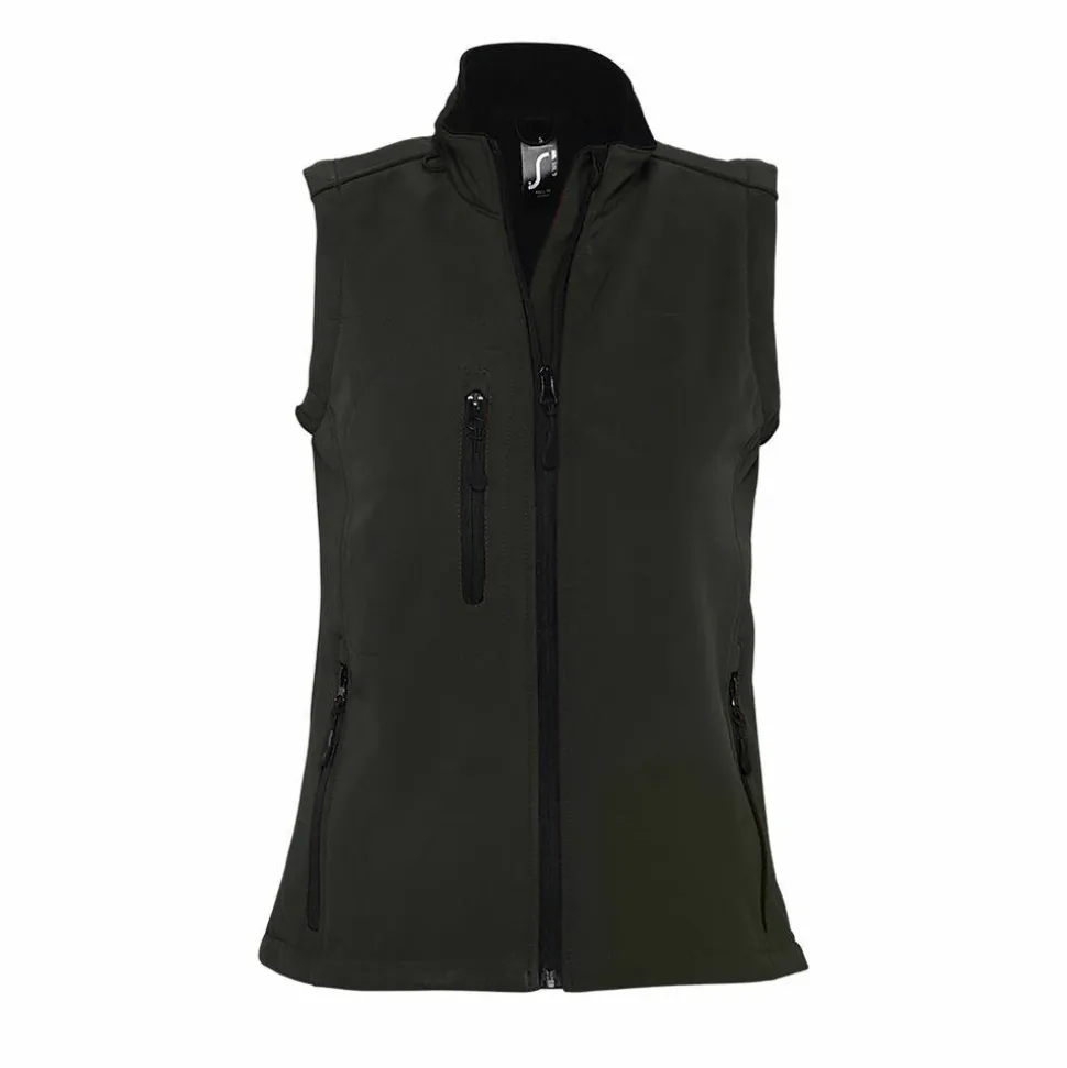 SOL'S 46801 - RALLYE WOMEN Softshell Femme Sans Manches