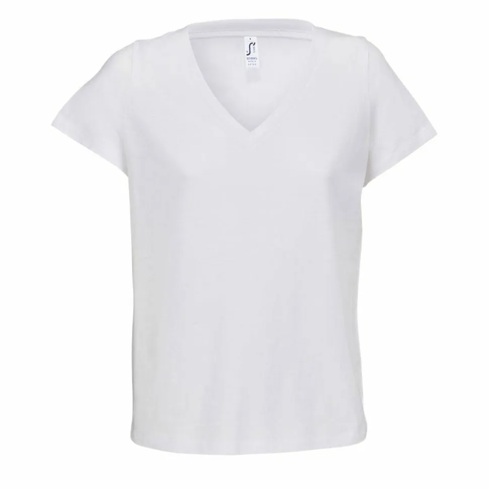 SOL'S 04766 - REGENT V WOMEN Tee Shirt Col V Femme