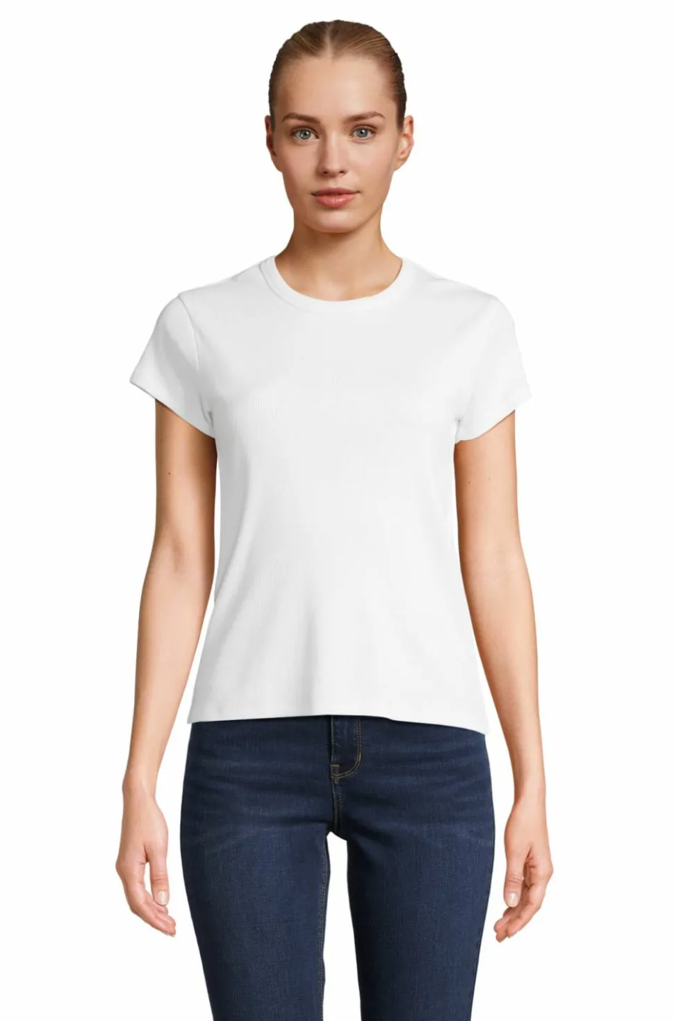 SOL'S 04814 - SARA Tee Shirt En Côtes Femme